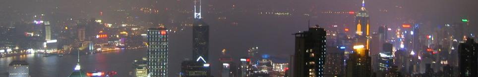 hong kong at night